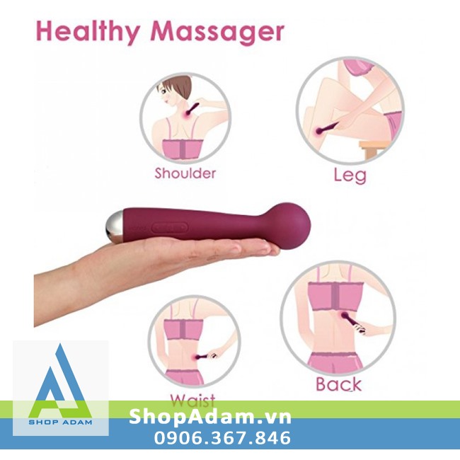 Svakom Mini Emma chày rung sạc điện massage cho nữ giới
