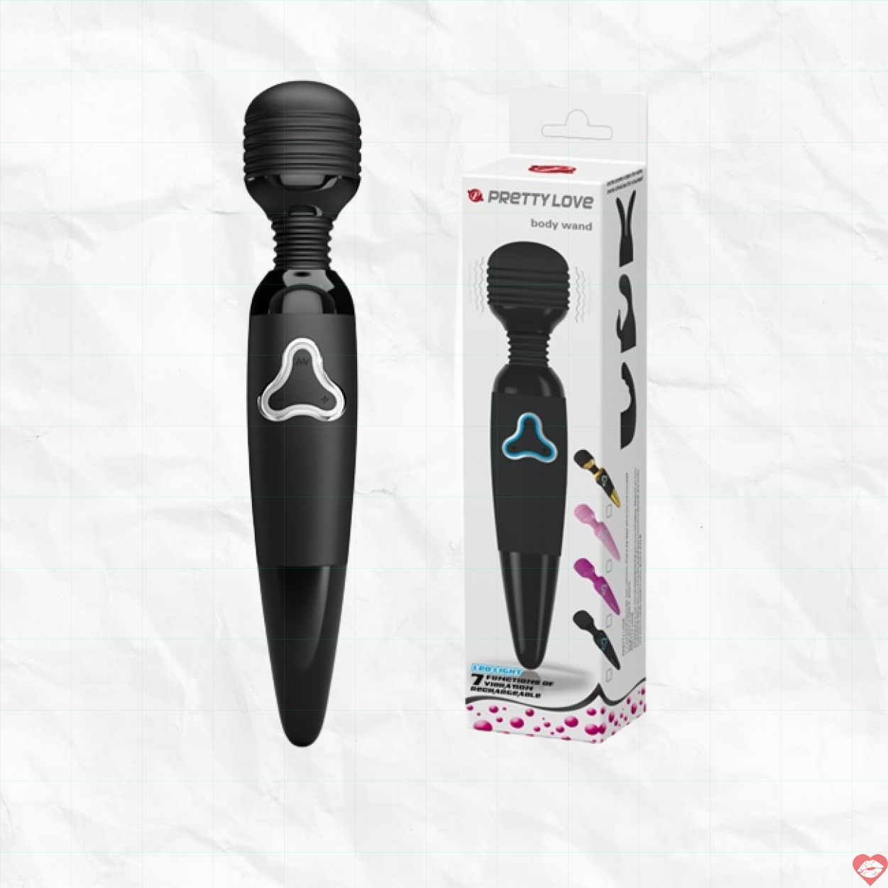 Pretty Love Body Wand chày rung không dây sạc nhanh siêu mạnh 