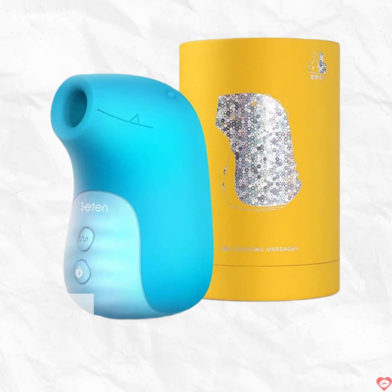 Leten Sucking Massager sưởi ấm không dây rung hút âm vật kích thích 