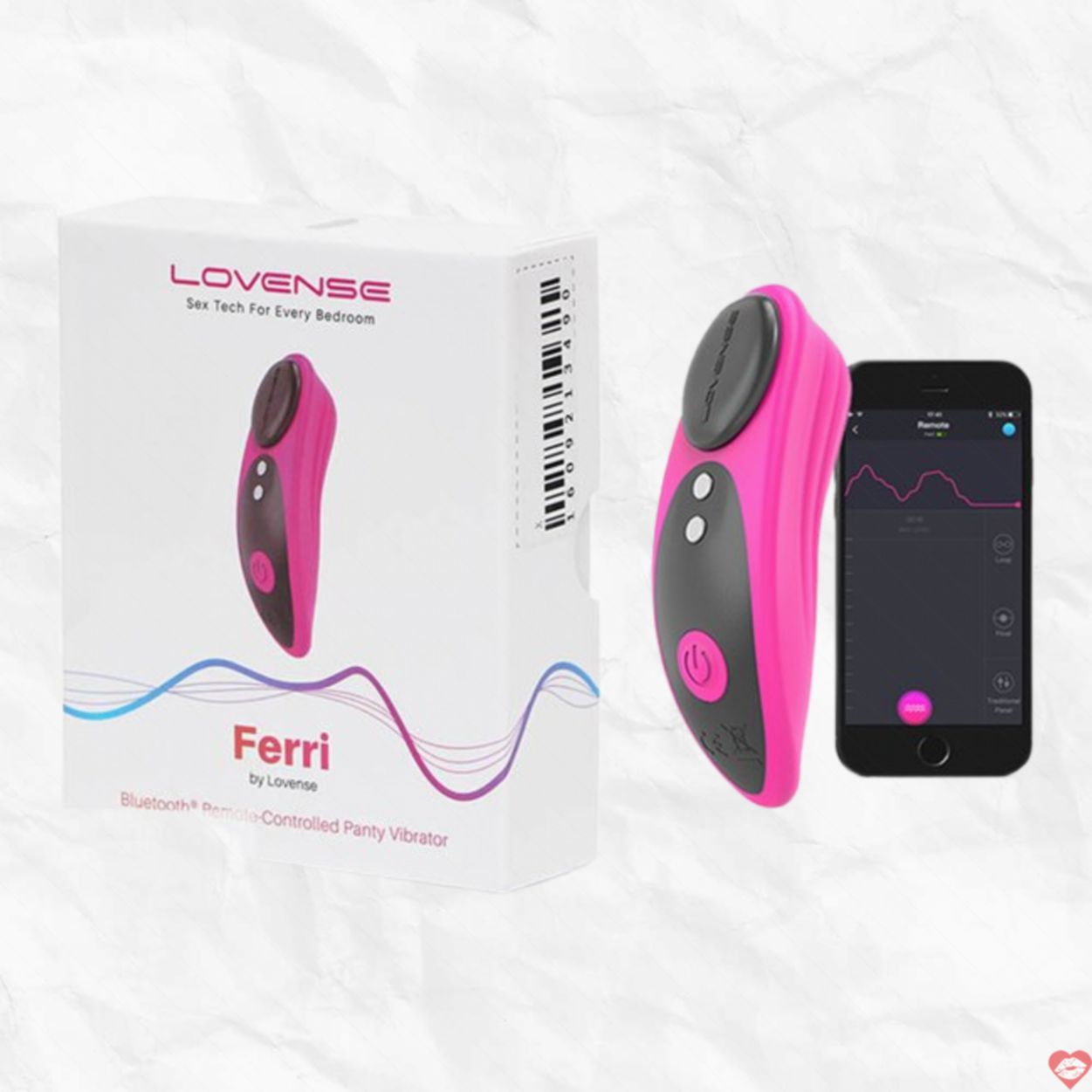 Lovense Ferri mini rung điều khiển app siêu kích thích gọn nhẹ 