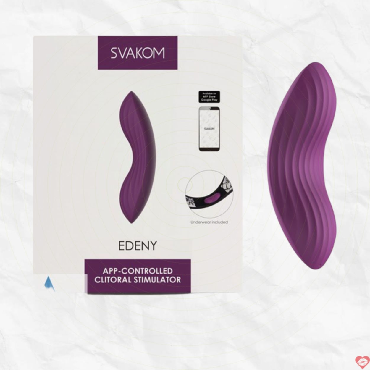 Máy rung trứng mini Svakom Edeny điều khiển app kích thích 