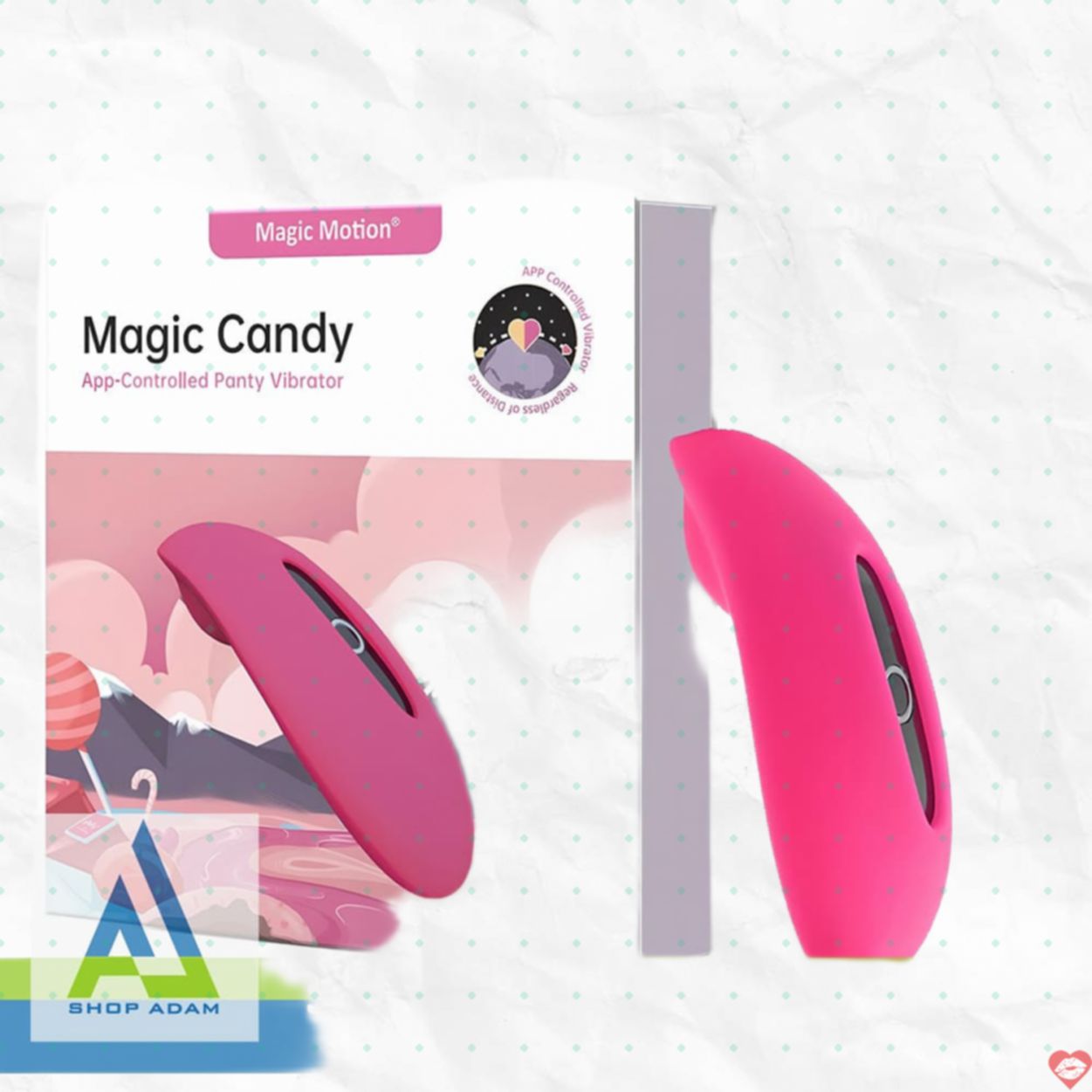 Máy rung Candy mini kết nối App Magic Motion giá tốt 