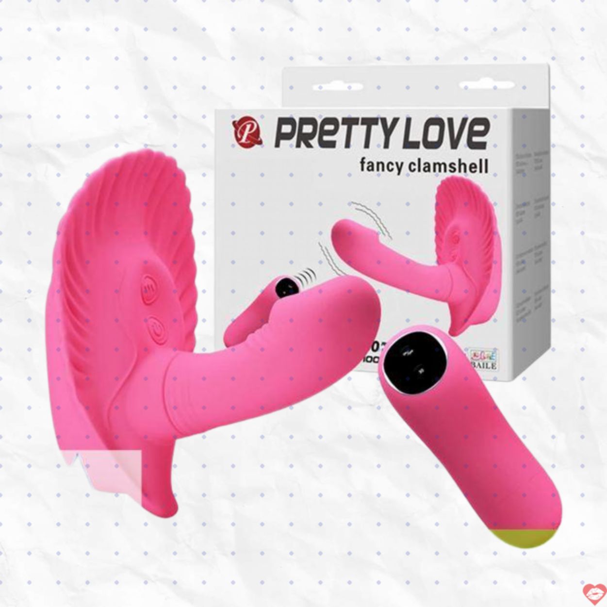 Đồ Chơi Tình Dục Nữ Rung Mạnh Pretty Love Fancy Clamshell Hàng Chính Hãng 