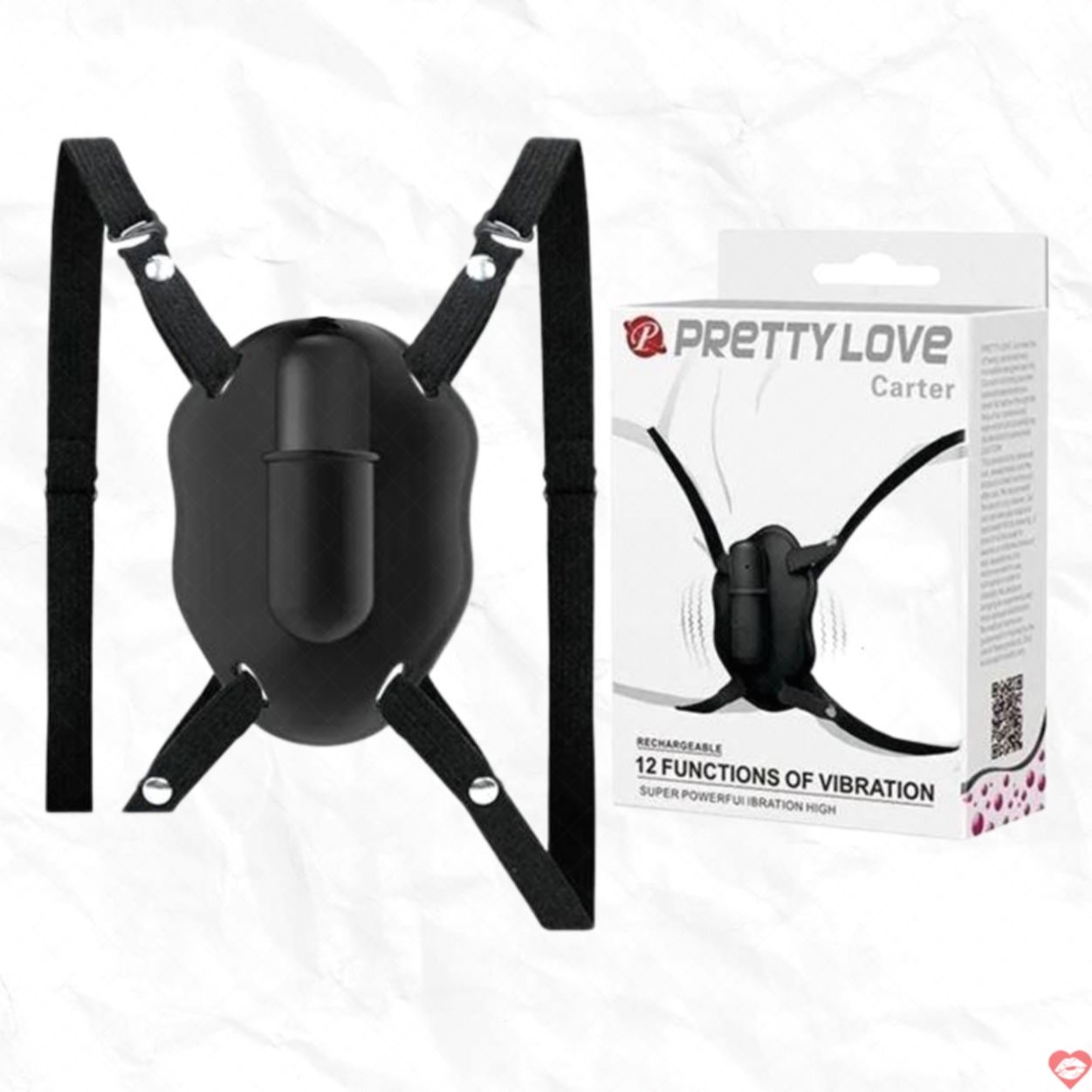 Máy rung mini dây đeo Pretty Love Carter siêu mạnh mượt 