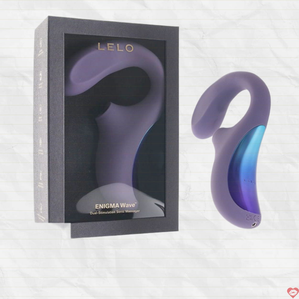 Máy rung Lelo Enigma Wave cao cấp hút ngoáy mạnh kích thích tối đa 