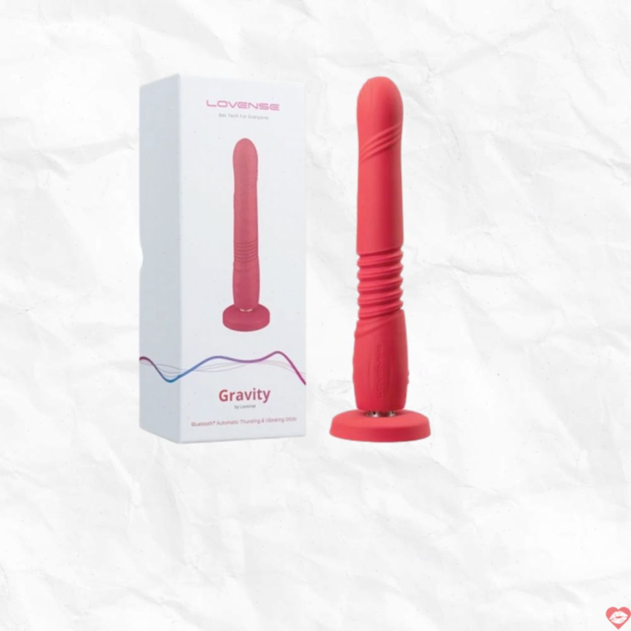 Dương Vật Giả Gắn Tường Lovense Gravity Rung Thụt Đa Cực Mạnh 
