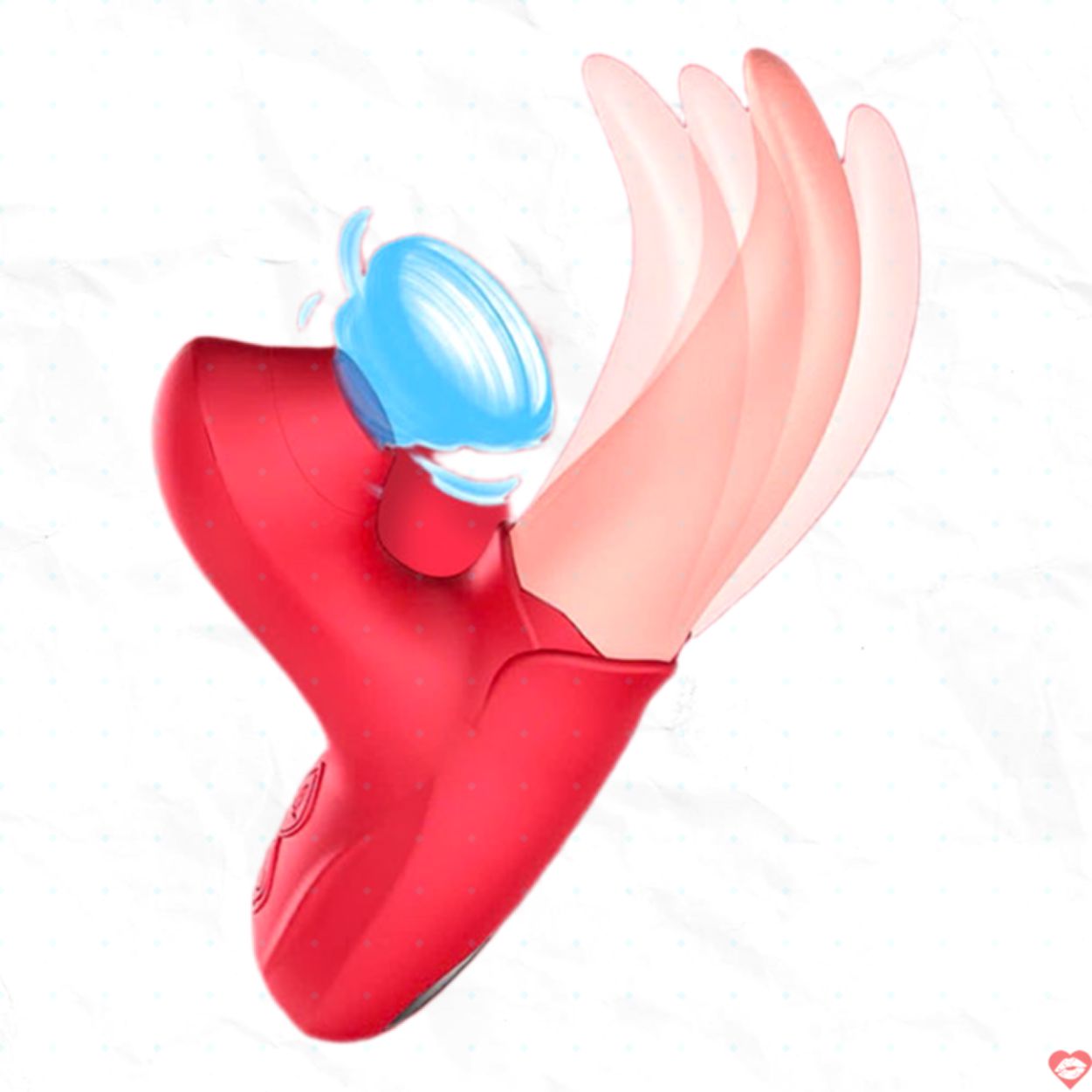 Lưỡi Rung Kích Thích Điểm G Âm Đạo 2 Trong 1 JIUUY 