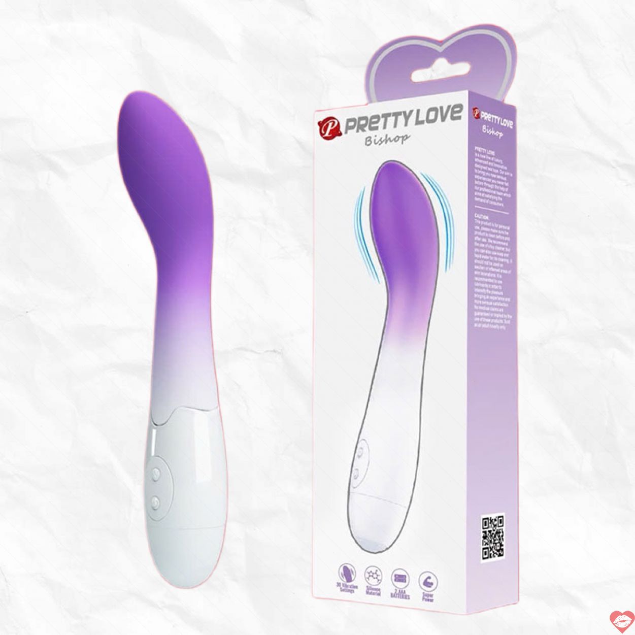 Máy Rung Massage Điểm G Bishop 30 Chế Độ - Tặng Kèm Dầu Massage 