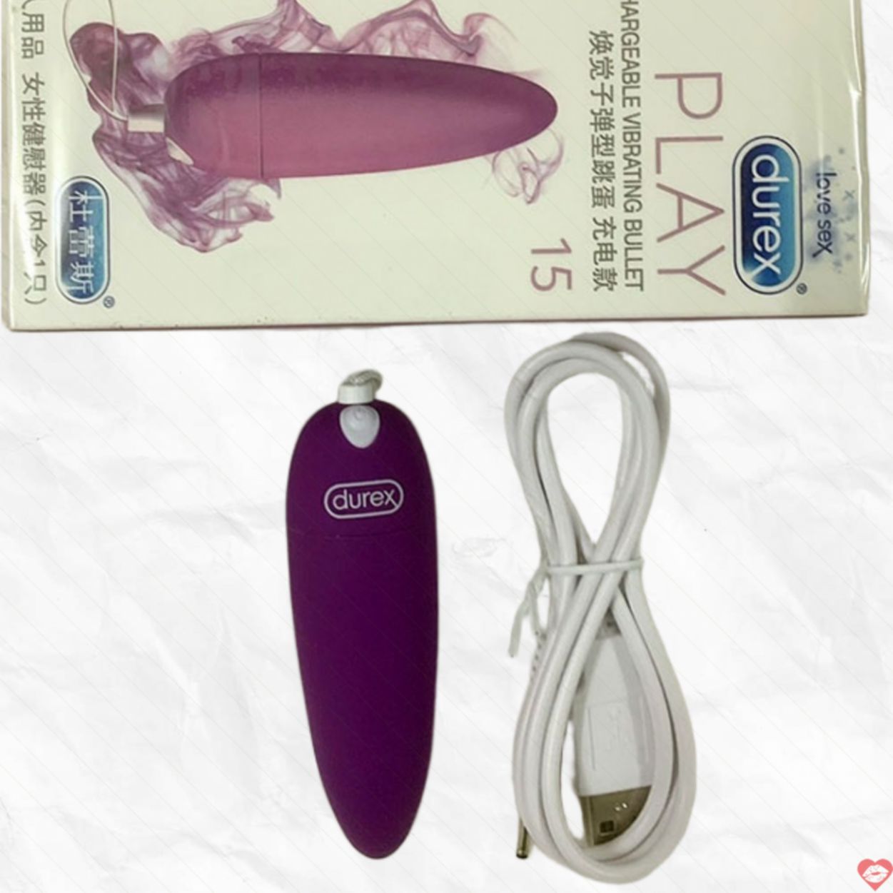 Trứng rung Durex S-Viber sạc pin siêu mạnh, nhỏ gọn tiện lợi 