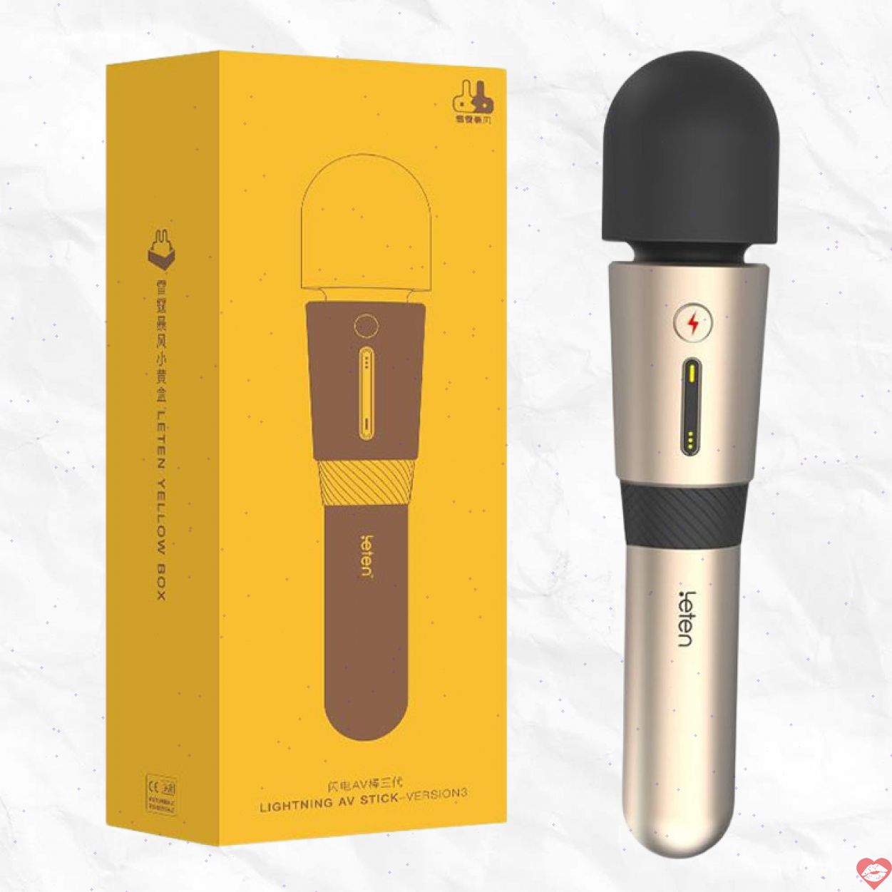 Chày rung Leten cao cấp tỏa nhiệt tăng khoái cảm sục sôi 