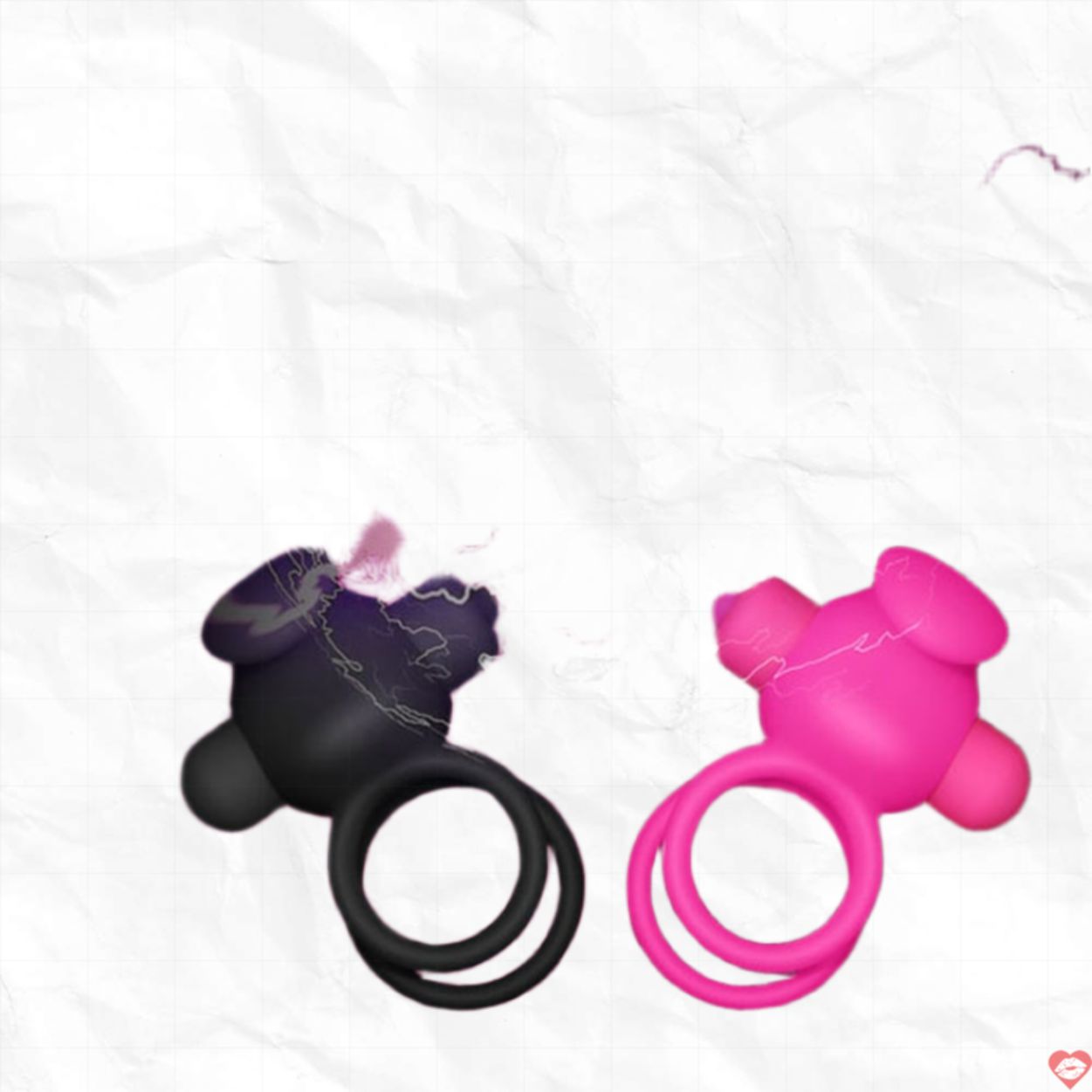 Vòng rung lưỡi liếm Lovetoy Duo siêu kích thích, tăng khoái cảm 