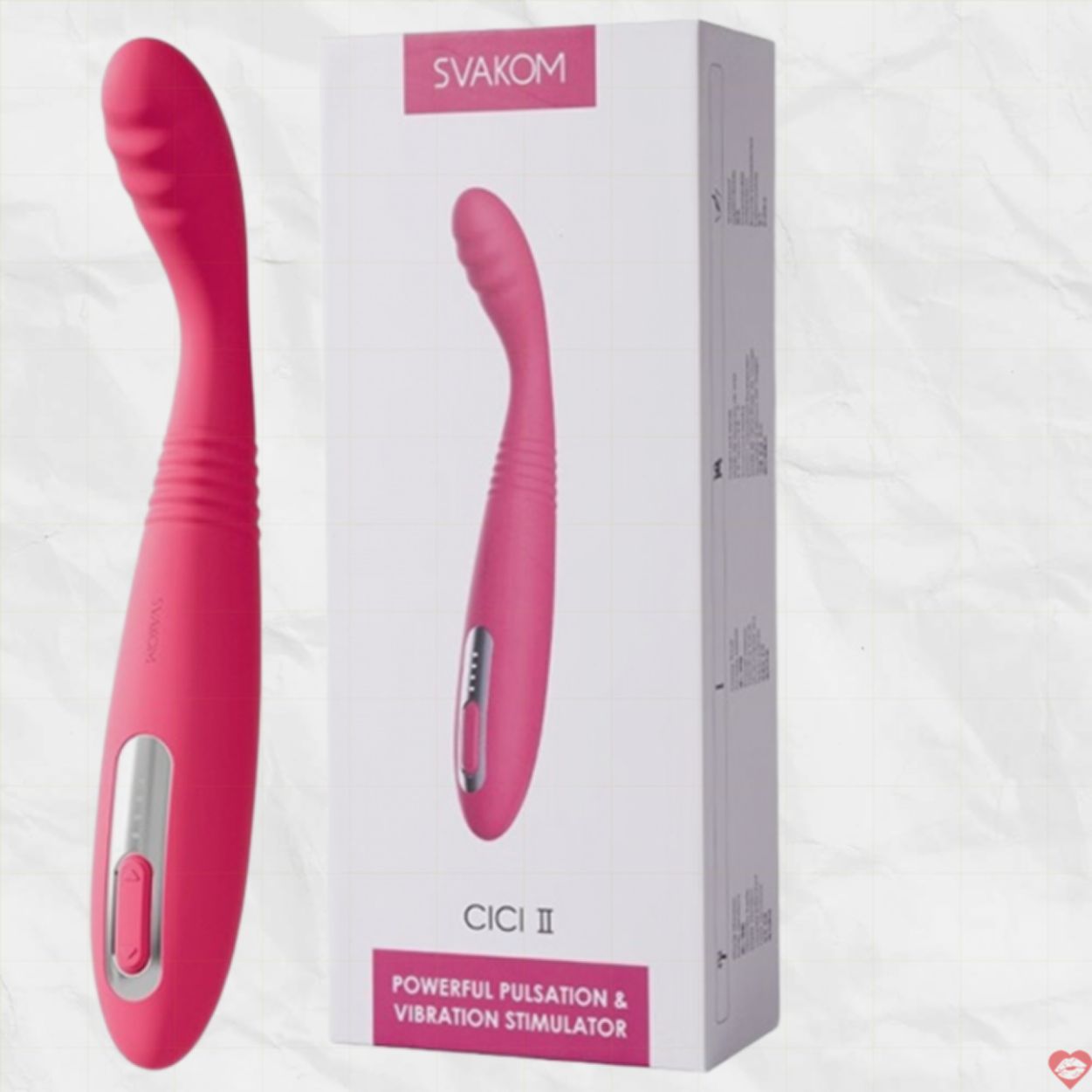 Ngón tay mini Svakom Cici II kích thích điểm G rung thụt mạnh mẽ 