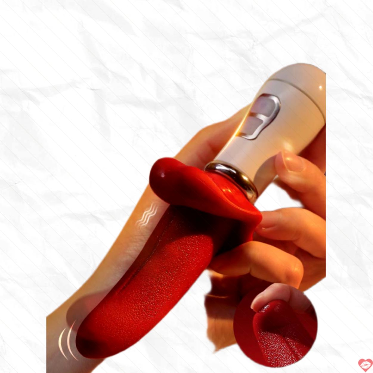 Lưỡi Rung Mizzzee Red Zahra 10 Chế Độ Mềm Mại Giá Tốt Khuyến Mãi 