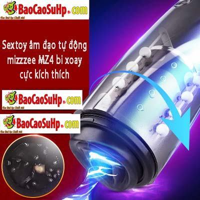 Sextoy Mizzzee MZ4 bi xoay tự động kích thích cực mạnh