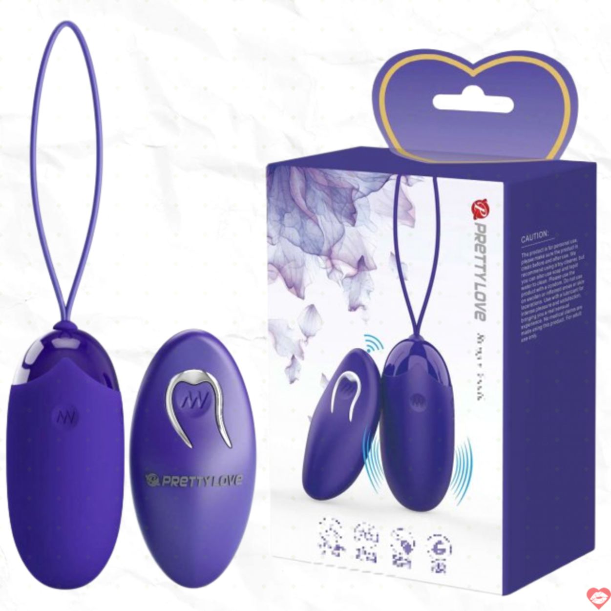 Trứng rung Prettylove Berger Youth 12 chế độ bền bỉ, trẻ trung 