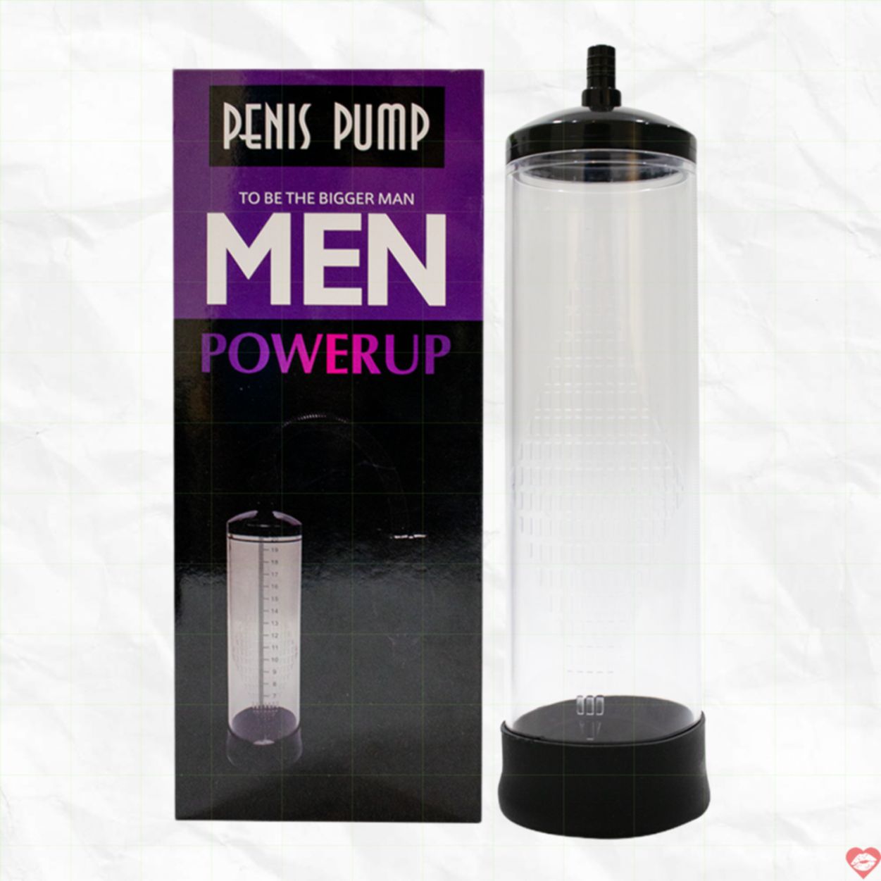 Máy tập dương vật Penis Pump tím tăng kích thước nhanh, cải thiện sức mạnh 