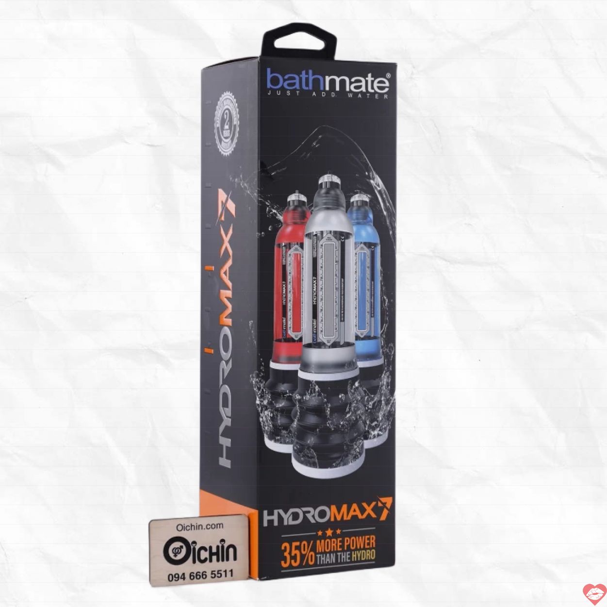 Bathmate Hydromax 7 Brilliant Máy Tập Thủy Lực Tăng Kích Thước Dương Vật 