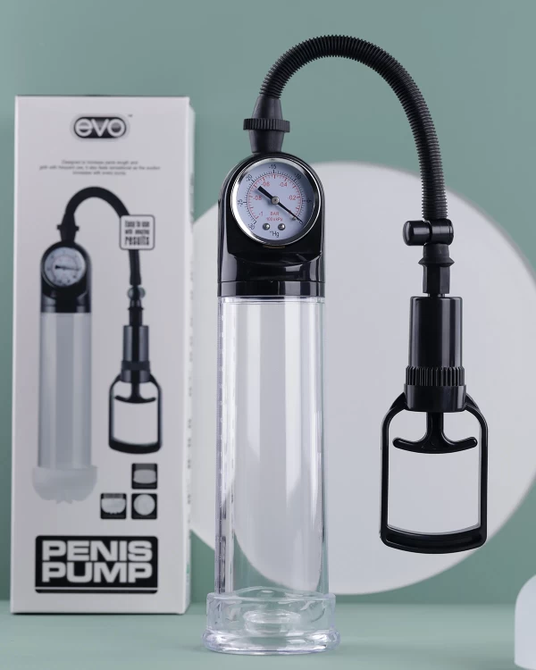 EVO PENIS PUMP kéo tay cực nhẹ cùng âm đạo silicone