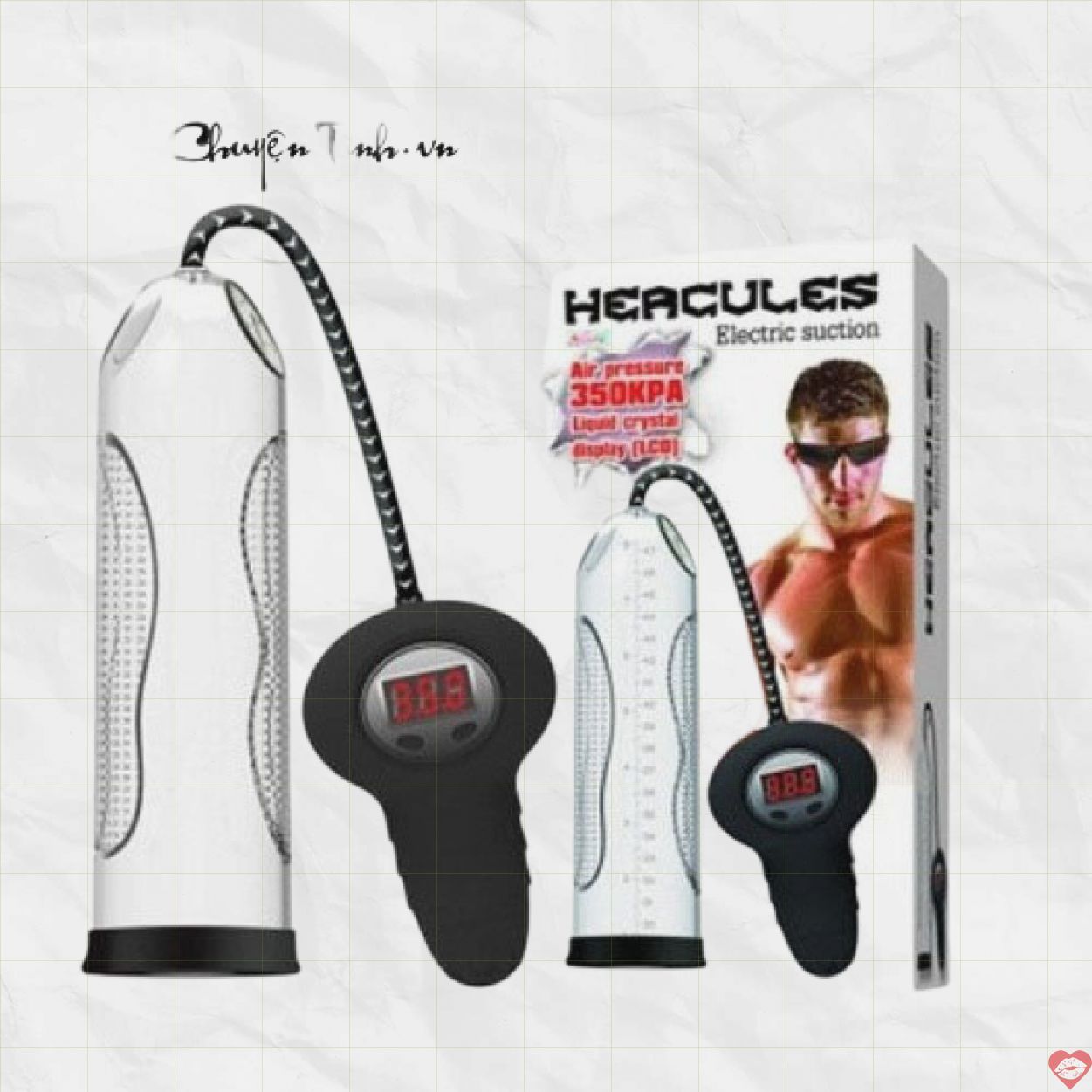 Máy Tập Dương Vật Hercules Tăng Kích Thước & Sinh Lý Đàn Ông 