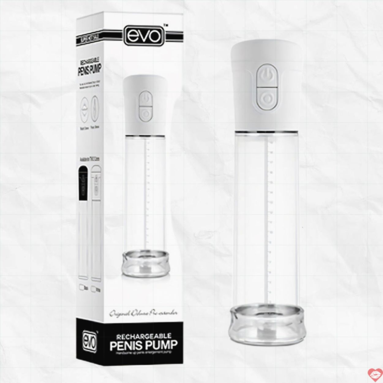 Máy bơm dương vật Evo tự động sạc pin tăng kích thước hiệu quả 