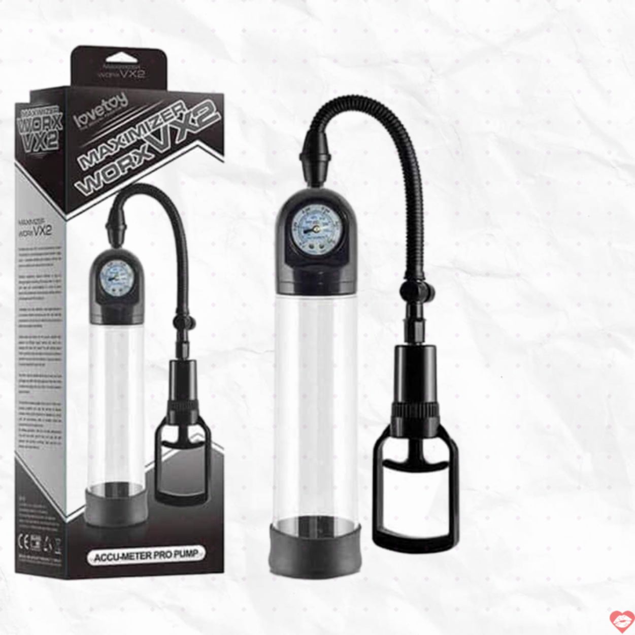 Máy bơm dương vật Lovetoy Maximizer Worx VX2 tăng kích thước hiệu quả 