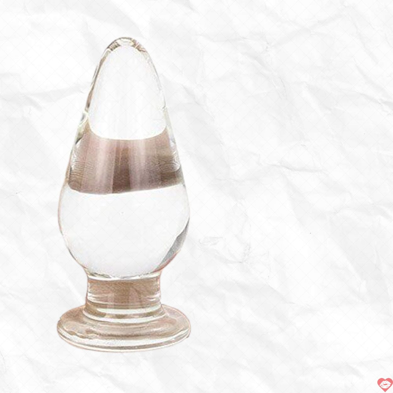 Phích cắm hậu môn thủy tinh trong suốt cao cấp an toàn dễ dùng 