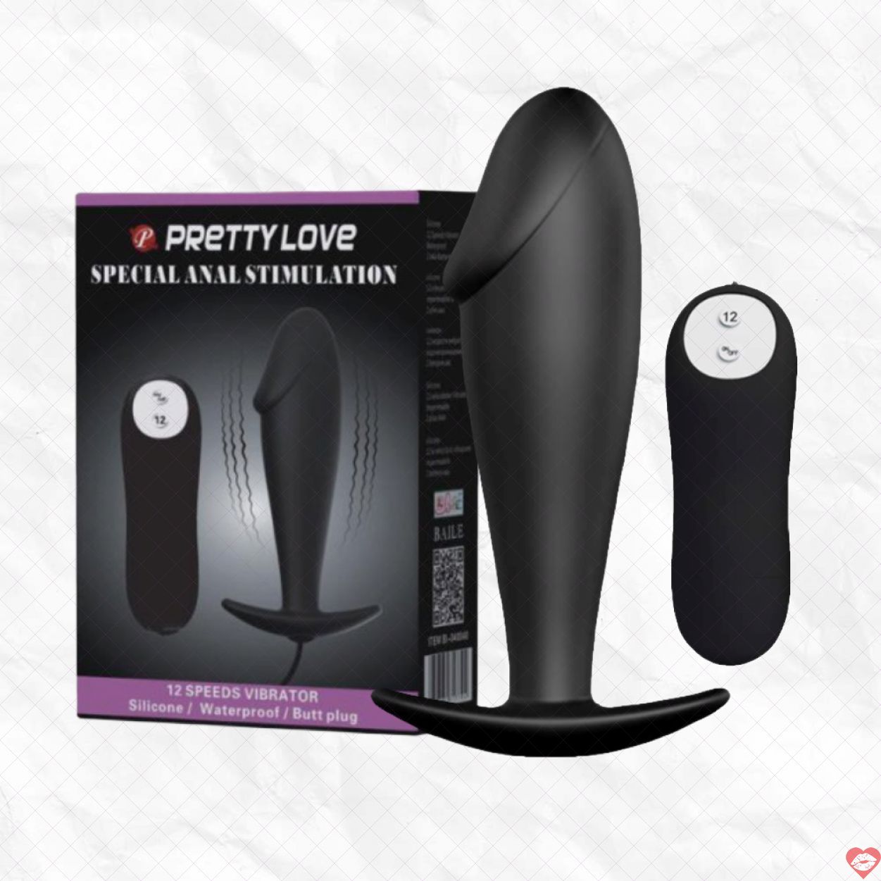 Trứng rung hậu môn Pretty Love Butt Plug chất lượng tốt giá ưu đãi 