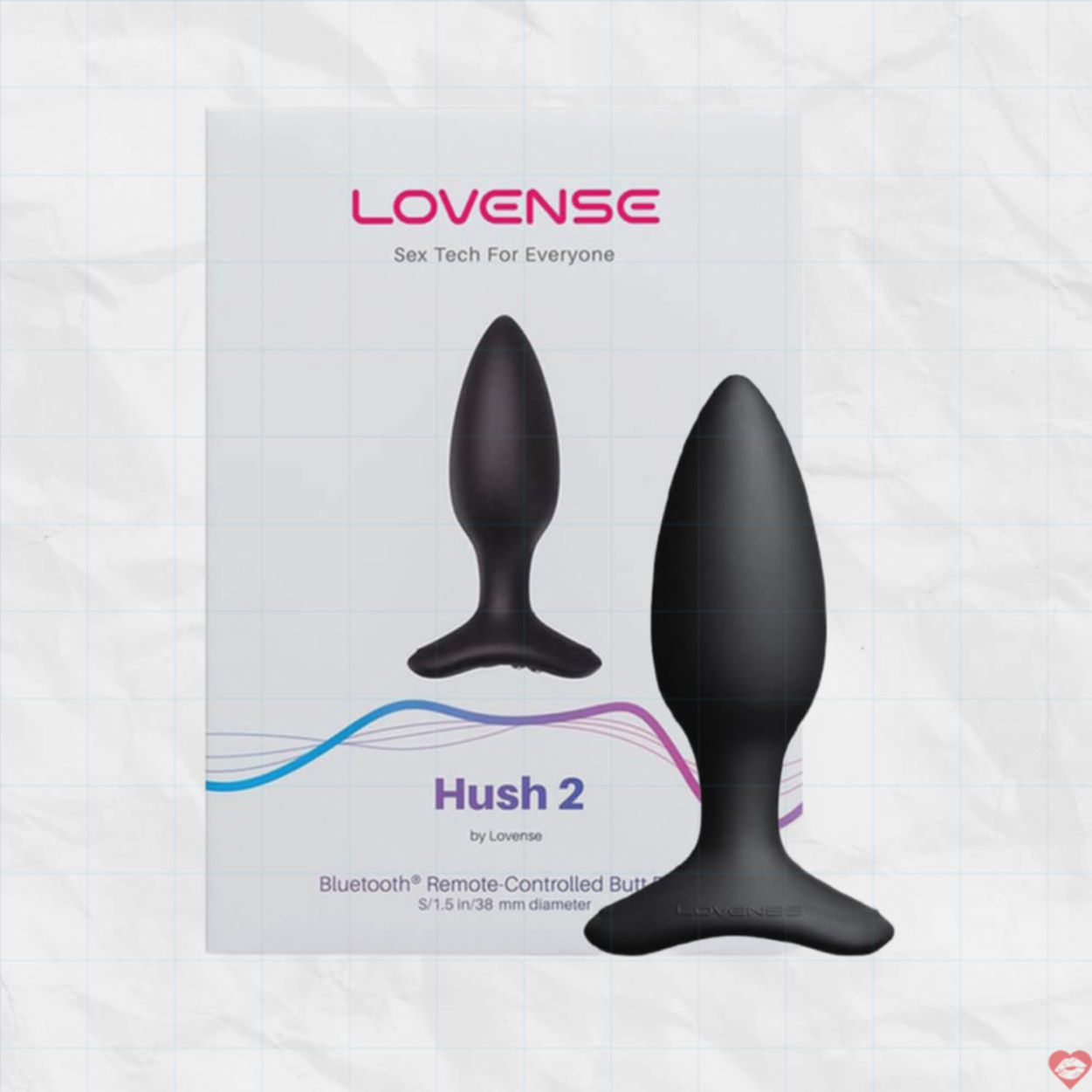 Trứng rung Lovense Hush 2 cao cấp kích thích hậu môn mạnh mẽ 