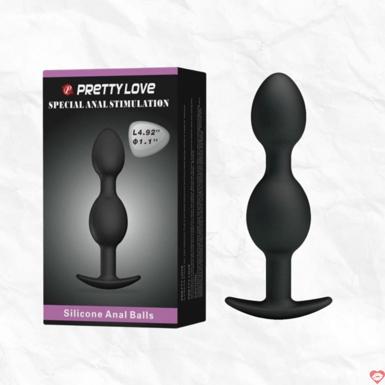 Que kích thích hậu môn Pretty Love Anal Balls tăng khoái cảm 