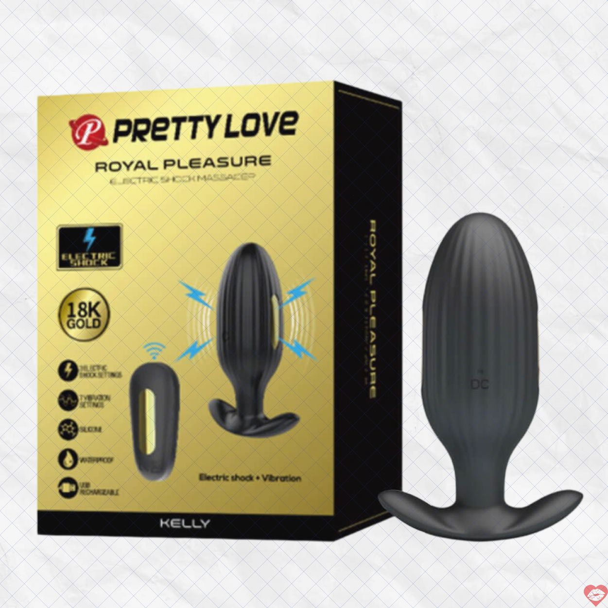 Trứng Rung Hậu Môn Pretty Love Kelly Siêu Mạnh, An Toàn 