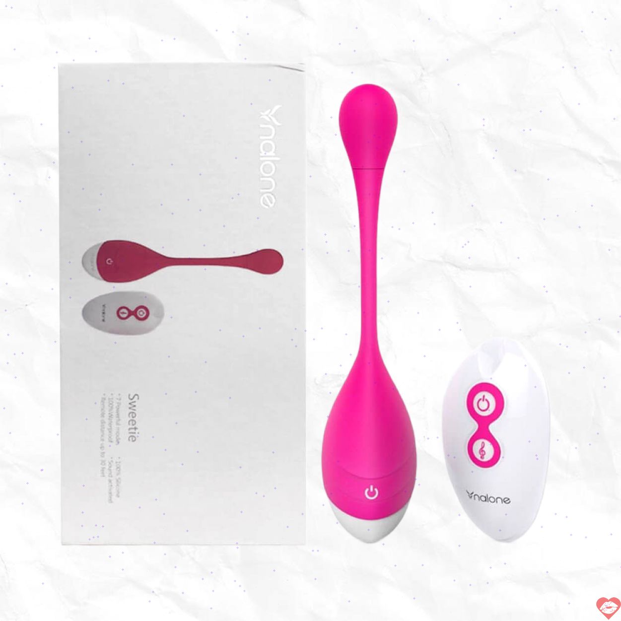 Trứng rung Nalone Sweetie siêu mềm mại tăng khoái cảm chuẩn 