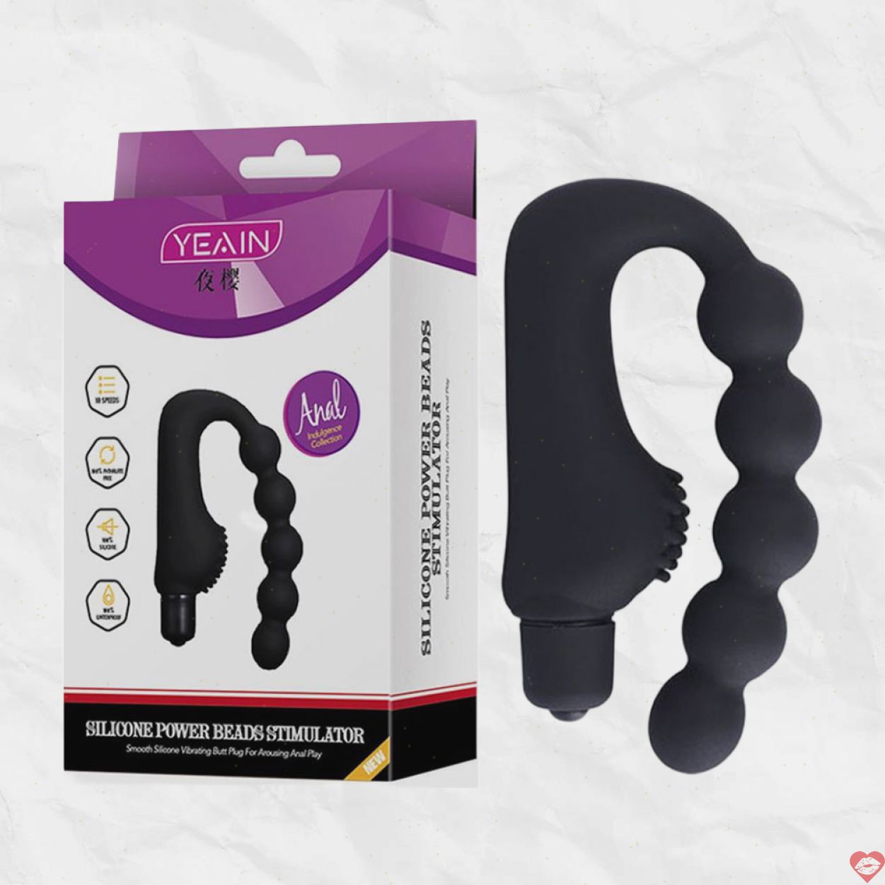 Que rung kích thích hậu môn Yeain Power Beads kích thích cực khoái 