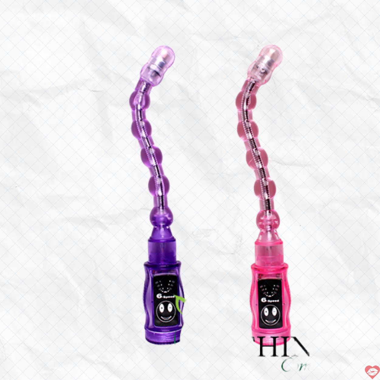 Lybaile DISTORTION Rung 6 Chế Độ Dễ Uốn Cong Tặng Kèm Đầu Massage 