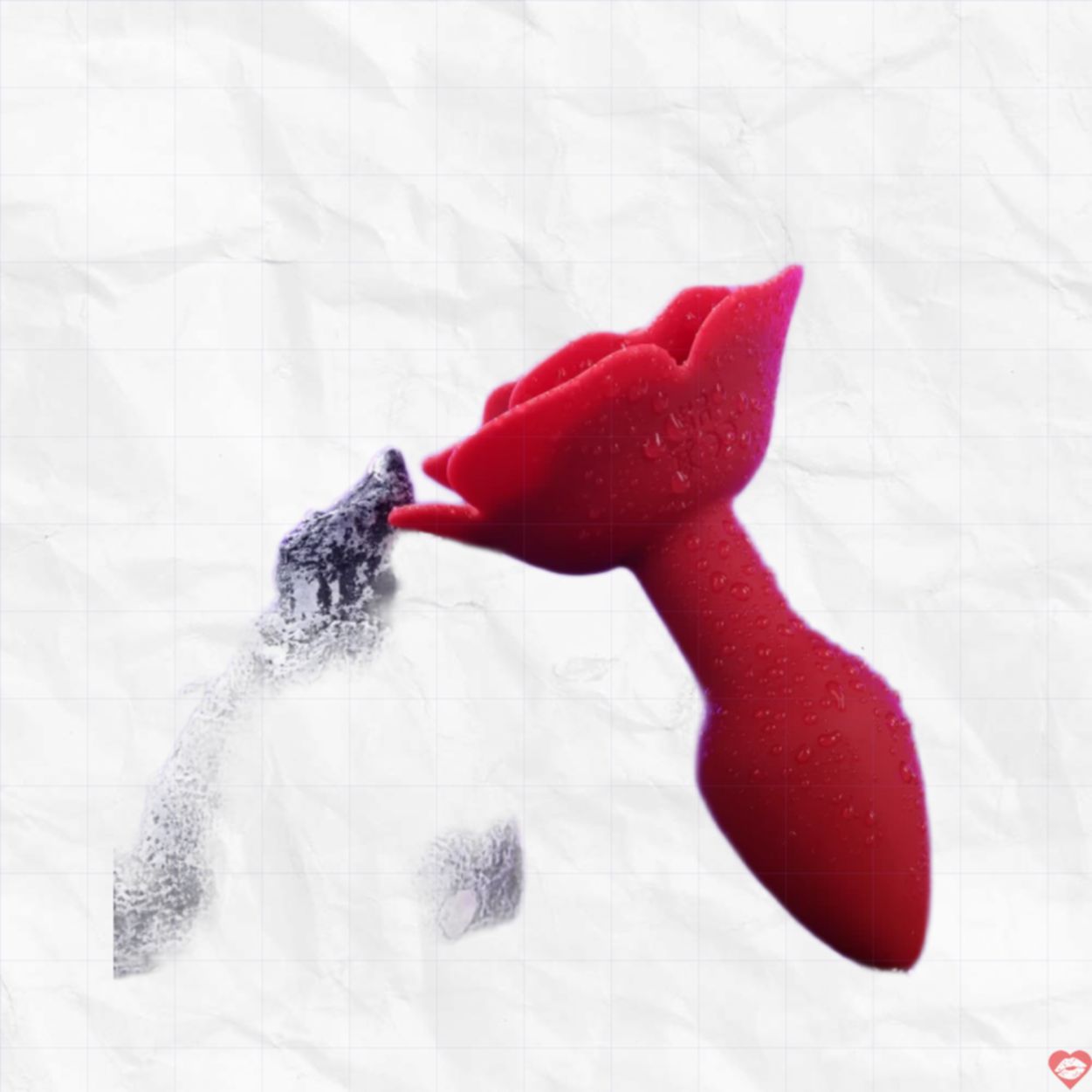 Butt Plug Flower rung ngoáy kích thích 10 chế độ từ xa