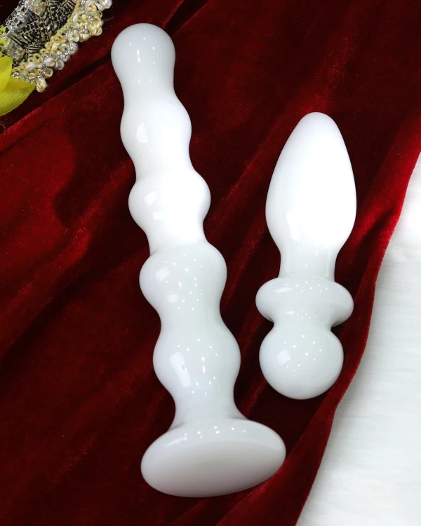 Sextoy Thủy Tinh Giả Ngọc Kích Thích Hậu Môn Độc Đáo