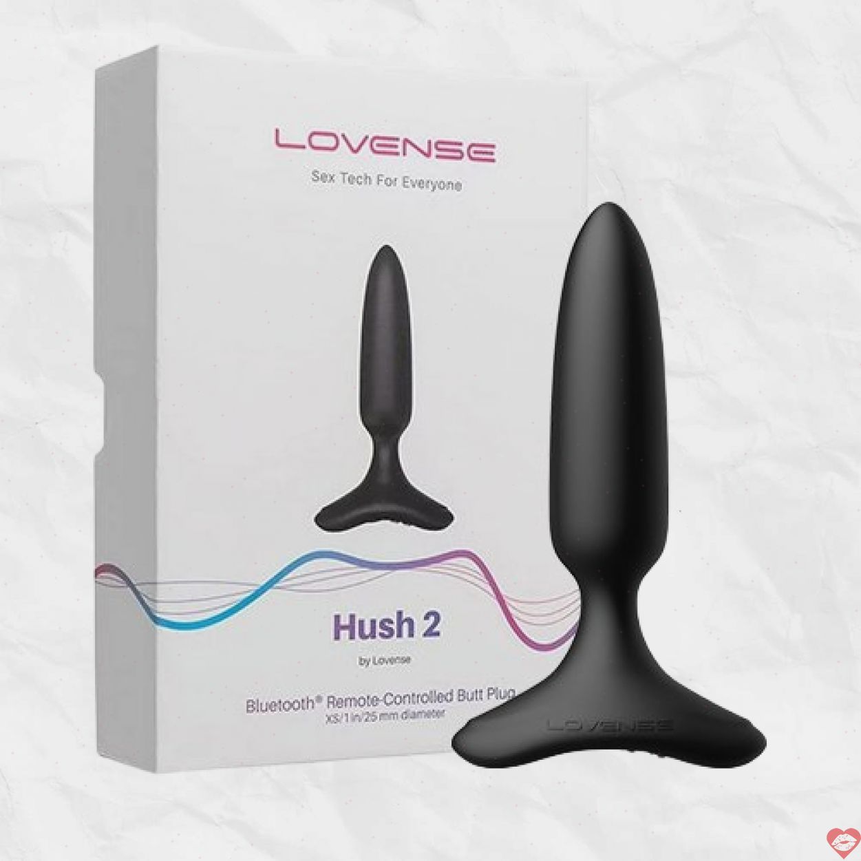 Phích Cắm Hậu Môn Rung Lovense Hush 2 Điều Khiển App Từ Xa 