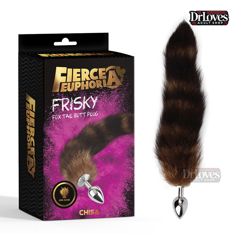 Phích Hậu Môn Inox Frisky Fox Tail Butt Plug Đuôi Cáo