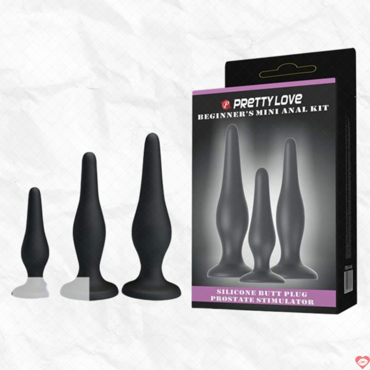 Bộ 3 Butt Plug Silicon Gắn Tường Pretty Love - Mua Ngay Giá Tốt 