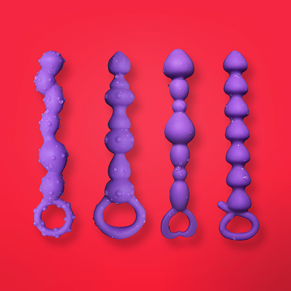 Dụng cụ kích thích massage hậu môn mini Anal Beads