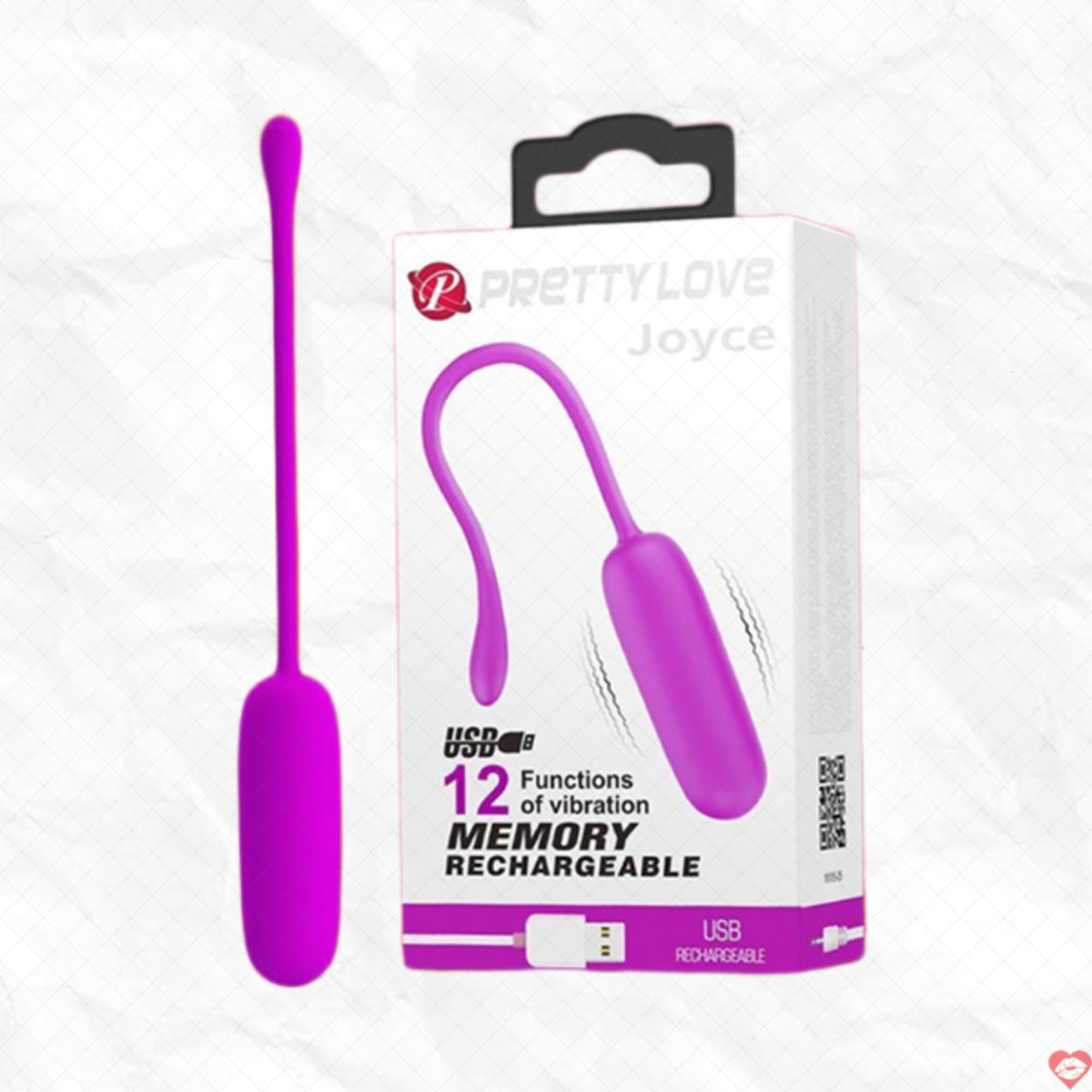 Trứng rung mini không dây Pretty Love Joyce, 12 chế độ massager kích thích 