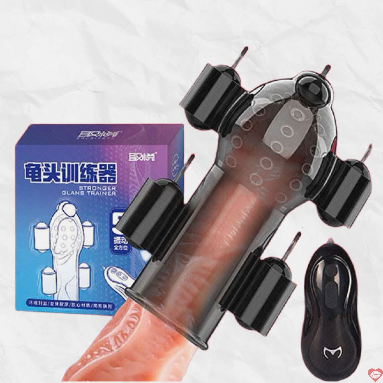 Bộ thủ dâm cho nam 5 đầu rung Pleasure More cực sướng và phê
