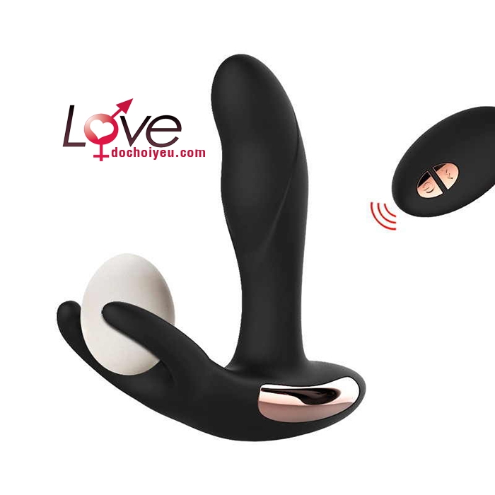Máy Rung Hậu Môn Đa Điểm Sưởi Ấm Điều Khiển Từ Xa Tăng Khoái Cảm