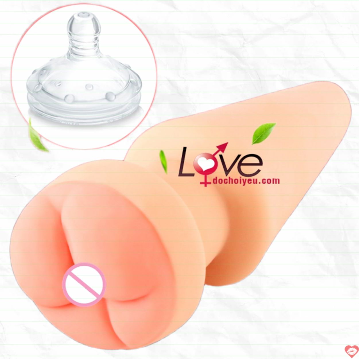 Dụng Cụ Thủ Dâm 2 Đầu Nam Lớn Hứng Phấn Thăng Hoa 