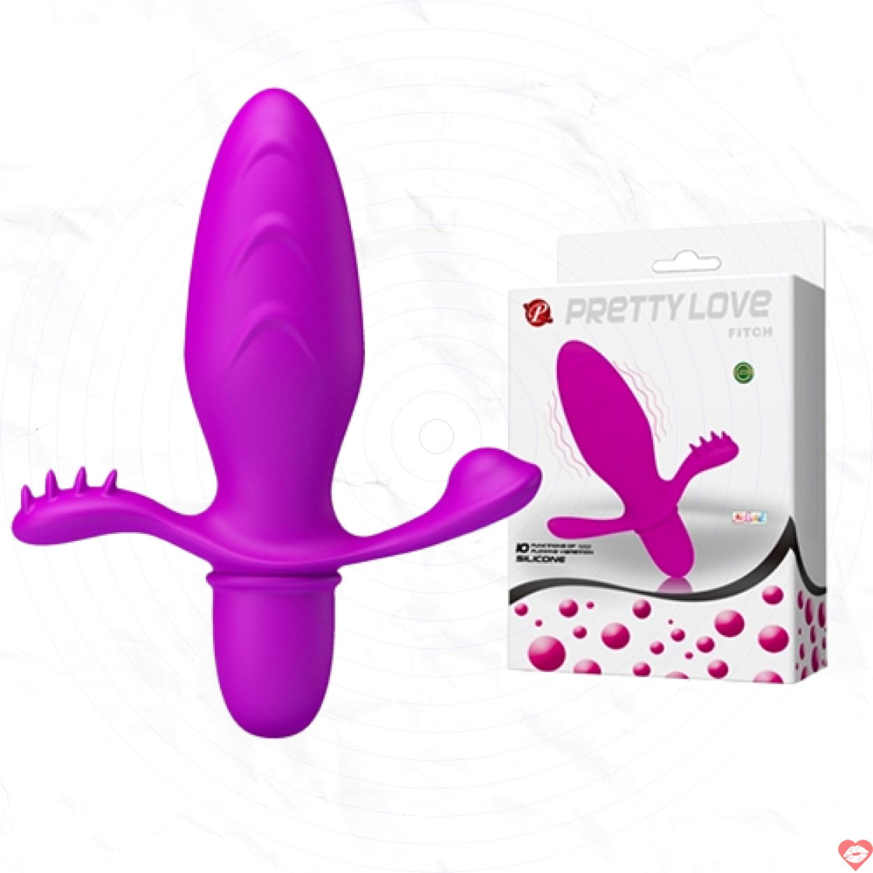 Phích Rung Hậu Môn Prettylove Fitch Mini Cao Cấp Đầy Hứng Khởi 