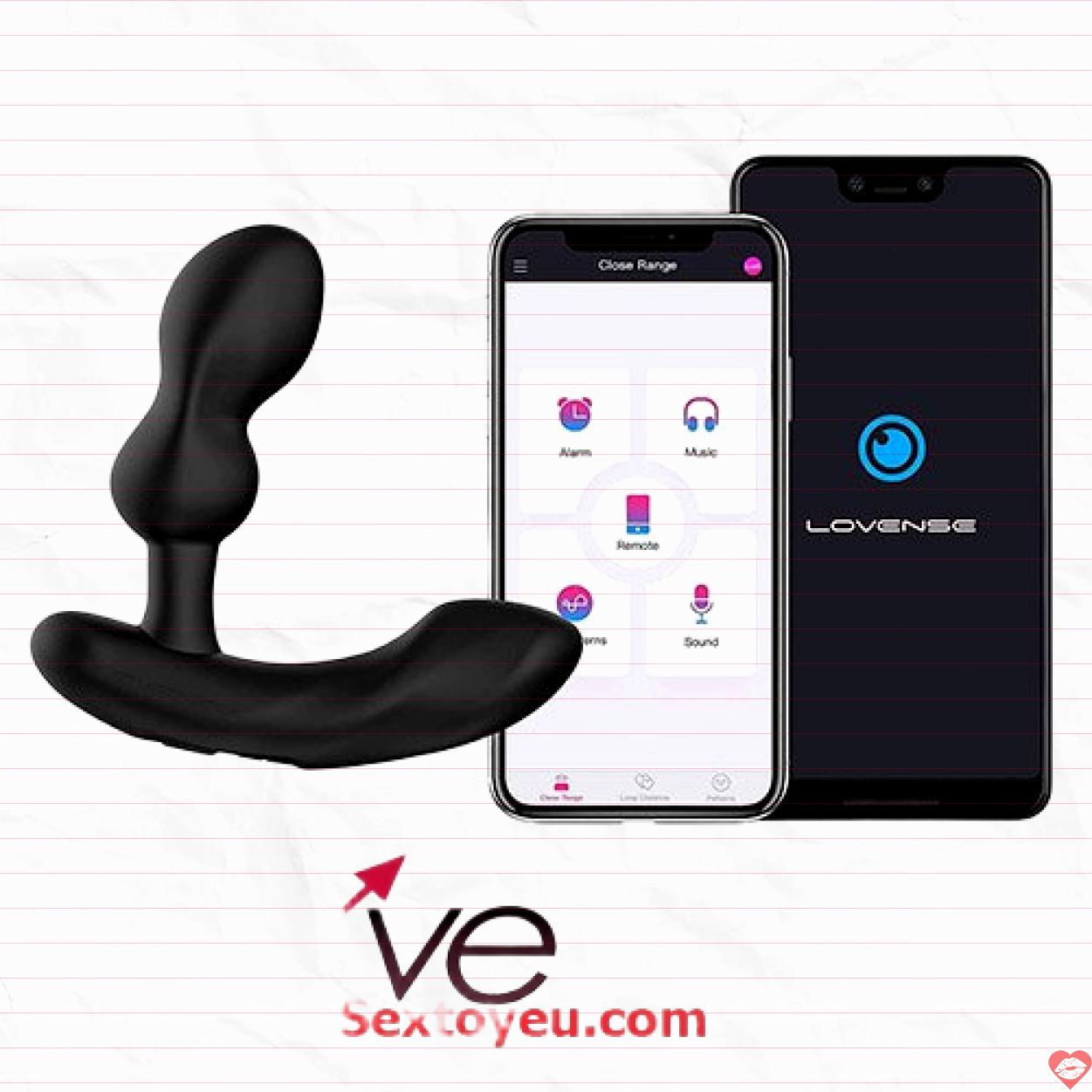 Lovense Edge 2 cao cấp điều khiển tiện lợi qua app kích thích chuẩn 