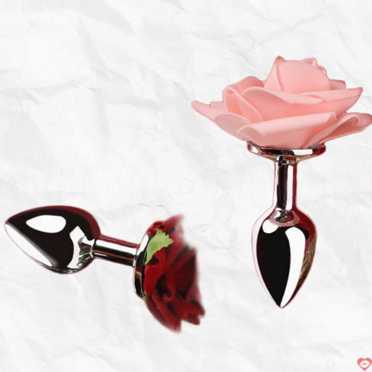 Phích cắm hậu môn INOX Mizzzee ROSE 3D bền đẹp hút mắt 