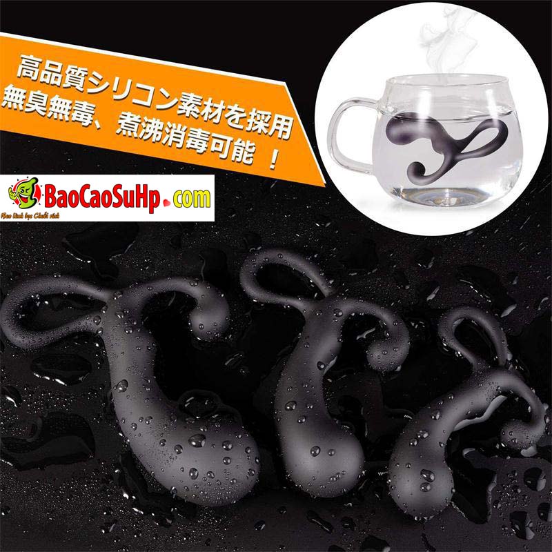 Bộ 3 chiếc massage tuyến tiền liệt và hậu môn Silicone Lovetoy S-OPP
