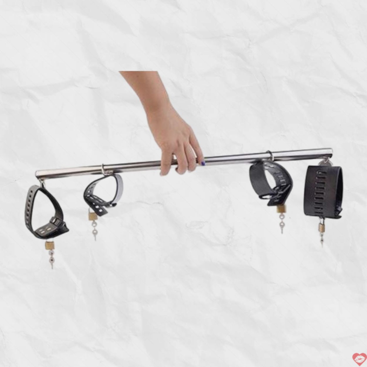 Còng tay chân đòn sắt BDSM chất lượng cao kích thích đam mê 