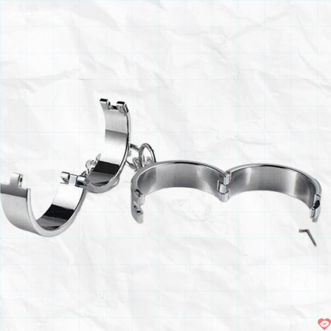 Còng Chân Kim Loại BDSM Thép Không Gỉ Cao Cấp Mạnh Mẽ 