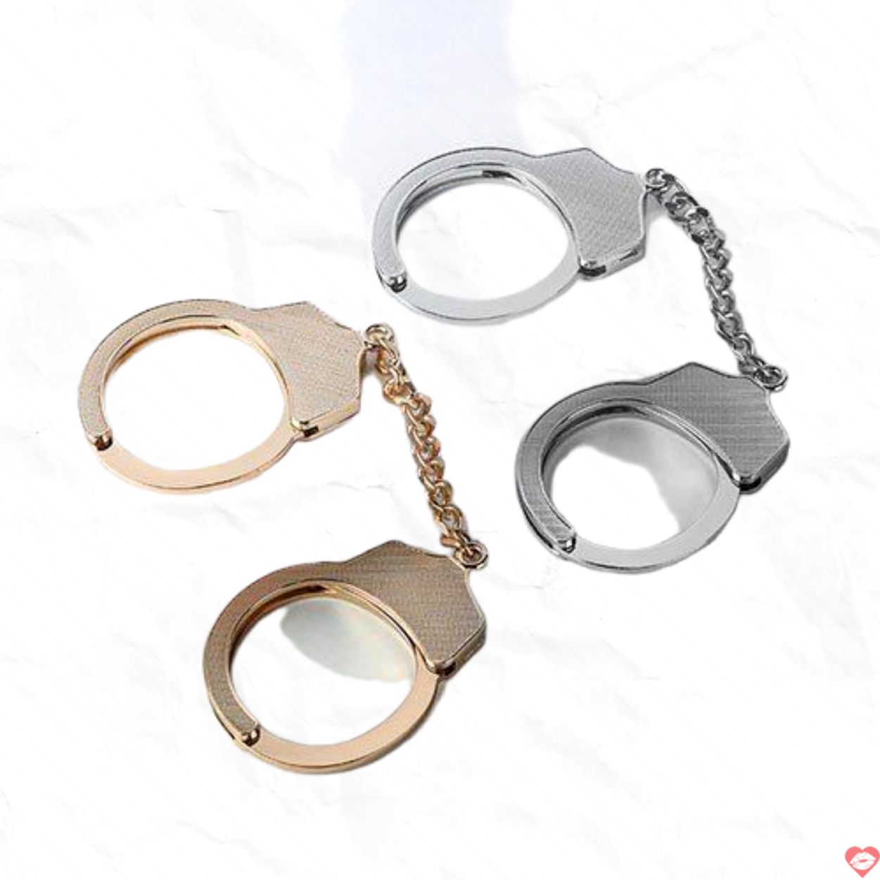 Còng số 8 hợp kim không gỉ dụng cụ bạo dâm tăng khoái cảm 